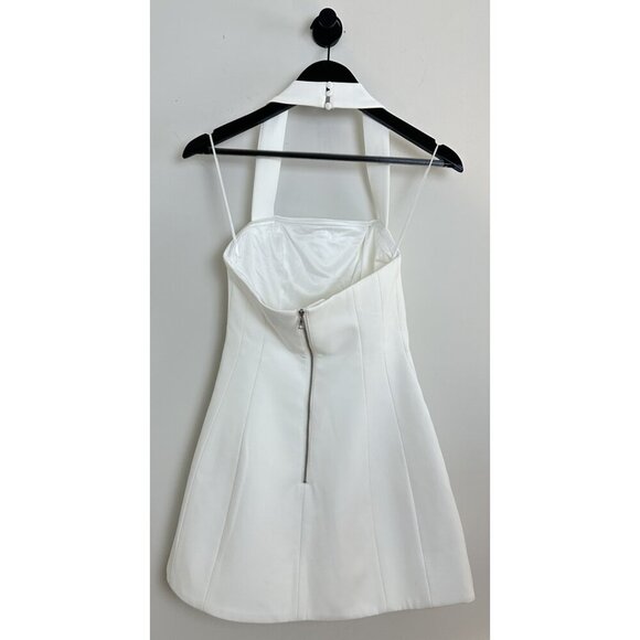 BARDOT Nevelle Hourglass Halter Dress in Orchid White Size US 2 - Picture 6 of 16